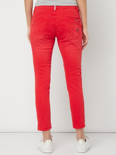 Buena Vista 7/8-broek met ritsdetails Rood - 5