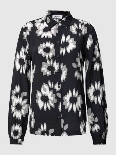 Esprit Bluse mit floralem Print Black 2