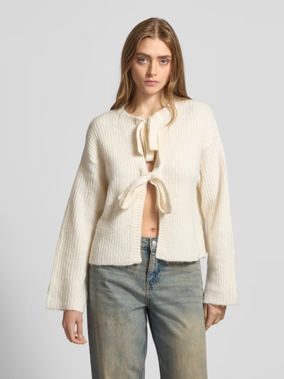 Gina Tricot Cardigan mit offener Vorderseite Offwhite 4