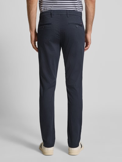 Tommy Hilfiger Slim fit chino van katoenmix Donkerblauw - 5
