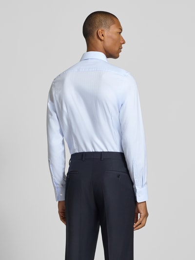Seidensticker Slim fit zakelijk overhemd van puur katoen Bleu - 5