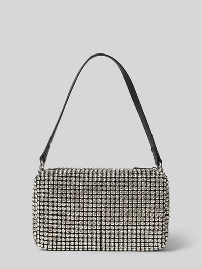 Jake*s Cocktail Damen Handtasche mit Strasssteinbesatz Silber 2