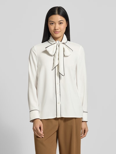 Christian Berg Woman Selection Hemdbluse mit Knopfleiste Ecru 4