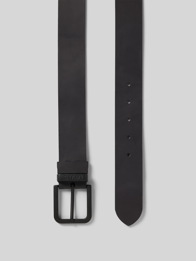 Levi's® Ledergürtel mit Label-Detail Black 3