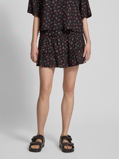 Review Spódnica mini z elastycznym pasem Czarny 4