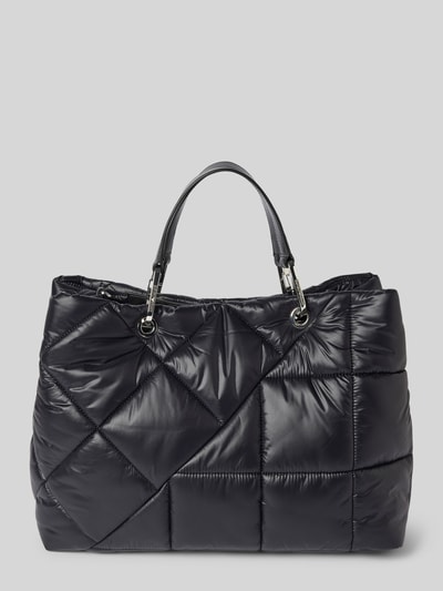 Emporio Armani Shopper mit Steppnähten Modell 'MYEA' Black 4