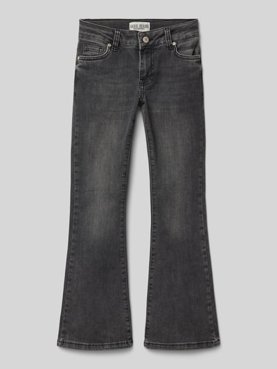 CARS JEANS Flared fit jeans in 5-pocketmodel, model 'VERONIQUE' Zwart - 1