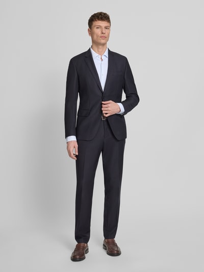 HUGO Slim Fit Businesshemd mit Kentkragen Modell 'KENNO' Dunkelblau 1