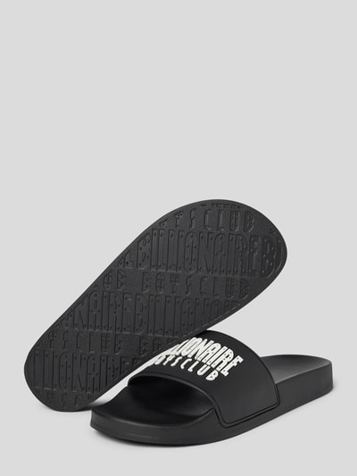 Billionaire Boys Club Slides mit Label-Detail Black 4