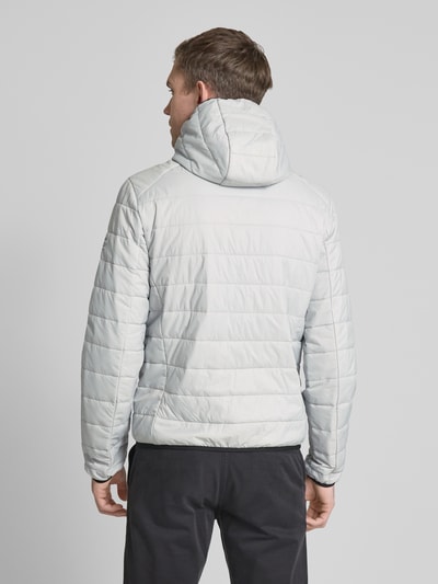 ECOALF Steppjacke mit Kapuze Modell 'ATLANTICOALF' Silber 5