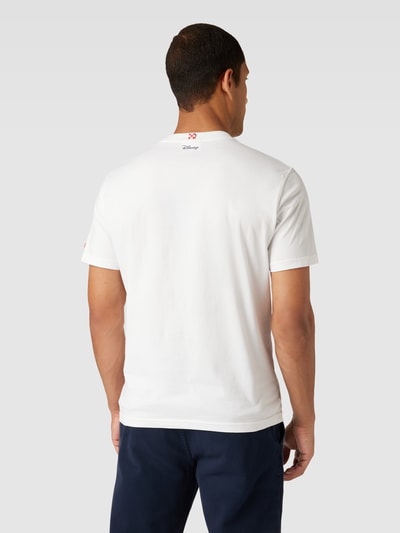 MC2 Saint Barth T-shirt z nadrukowanym motywem Biały 5
