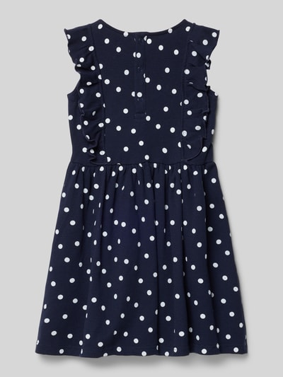 Blue Seven Kleid mit Strukturmuster Marine 3