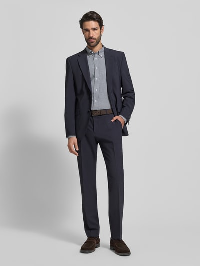 Tommy Hilfiger Regular fit zakelijk overhemd van puur katoen Marineblauw - 1