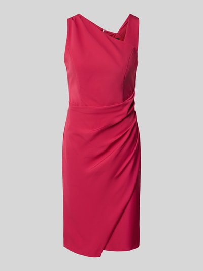 Vera Mont Cocktailkleid mit seitlicher Raffung Kirsche 2