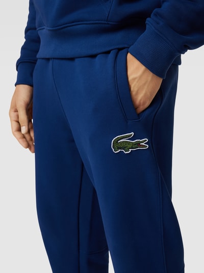 Lacoste Sweatpants mit elastischen Abschlüssen Blau 3