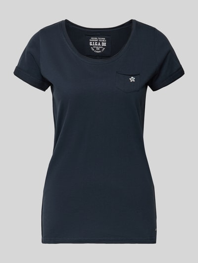 G.I.G.A. DX T-Shirt mit Brusttasche Modell 'GS23' Dunkelblau 2