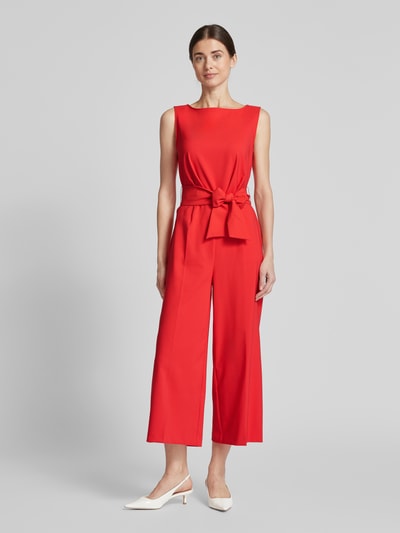 Betty Barclay Jumpsuit mit Bindegürtel Rot 4