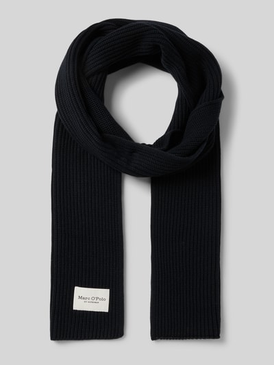 Marc O'Polo Schal aus reiner Baumwolle Black 1