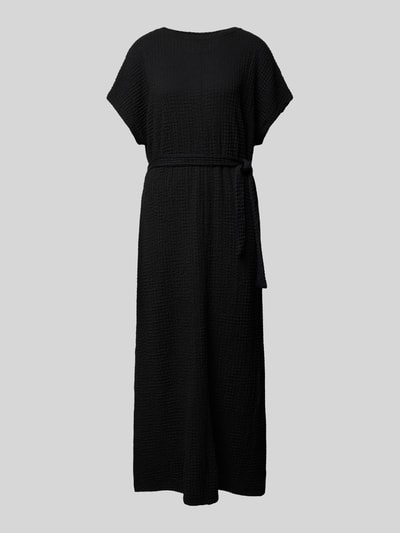 Christian Berg Woman T-shirtjurk met strikceintuur Zwart - 2