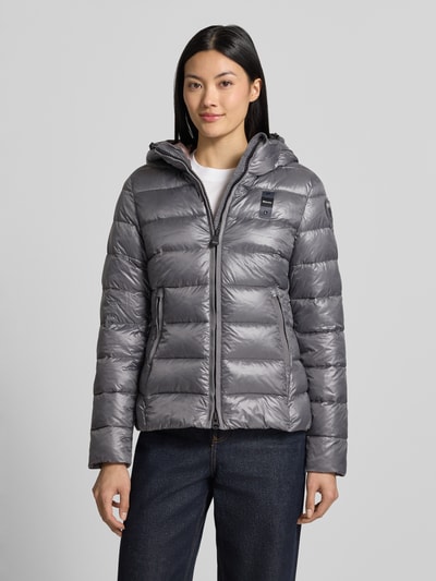 Blauer USA Jacke in Stepp-Optik Modell 'CAROLL' Anthrazit 4