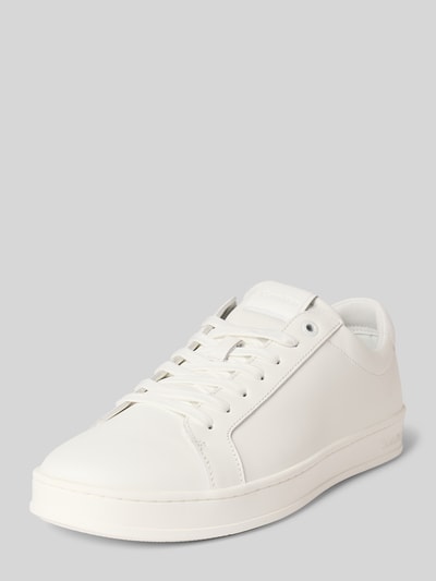 CK Calvin Klein Sneaker mit glatter Sohle Weiss 1