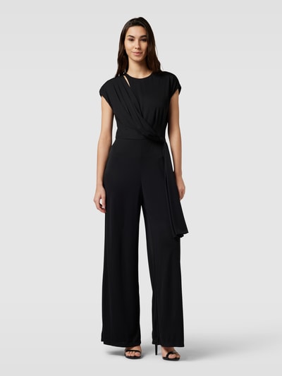 Lauren Ralph Lauren Jumpsuit in Wickel-Optik Black 4