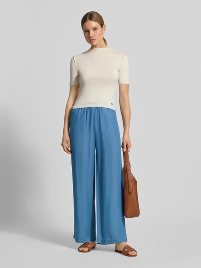 VERO MODA Wide Leg Hose aus Lyocell Modell 'BREE' Blau 1