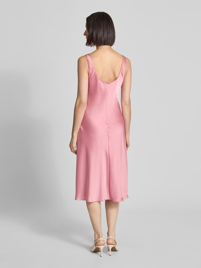 Lauren Ralph Lauren Sukienka o długości do kolan z okrągłym dekoltem model ‘CARESHA’ Brudnoróżowy 5