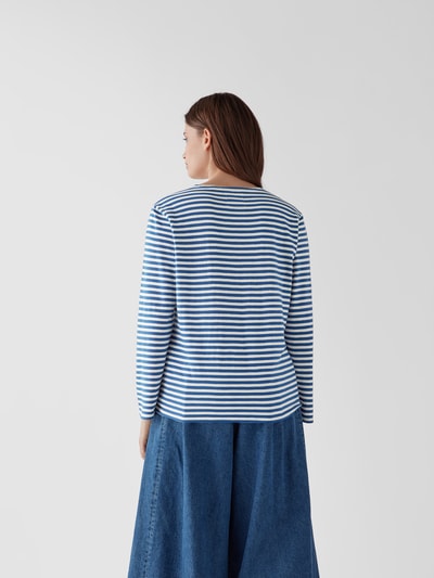 Denimist Longsleeve mit Streifenmuster Bleu 5