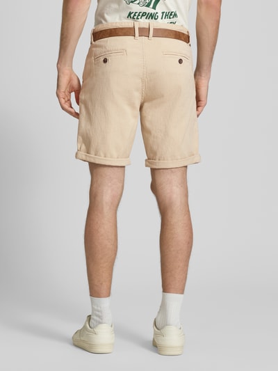 Redefined Rebel Bermudas mit Gürtel und Eingrifftaschen Modell 'NEBRASKA' Offwhite 5