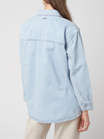 Tom Tailor Denim Hemdjacke aus Denim  Hellblau 5