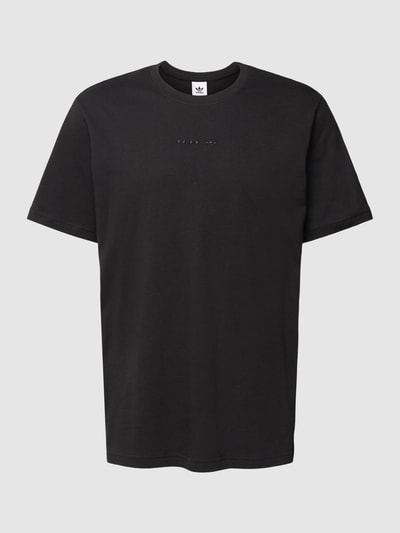 adidas Originals T-Shirt mit Logo-Stitching Black 2