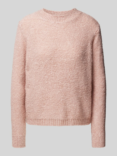 More & More Gebreide pullover met ribboorden Rosé - 2