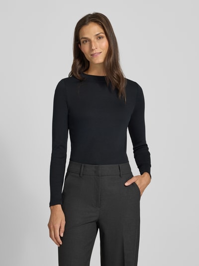 Christian Berg Woman Longsleeve mit Stehkragen Black 4