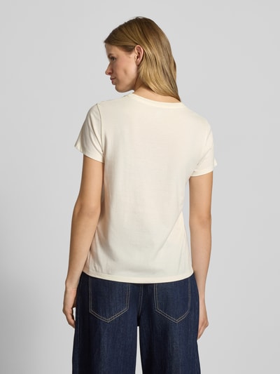 Levi's® T-shirt z nadrukiem z logo Écru 5