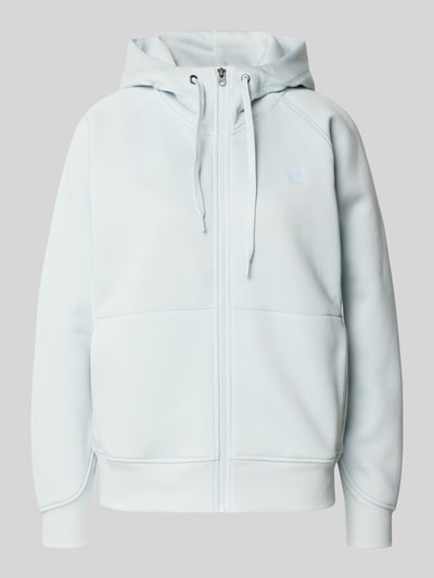 G-Star RAW Sweatjacke mit Label-Stitching Modell 'Premium core' Hellblau 2