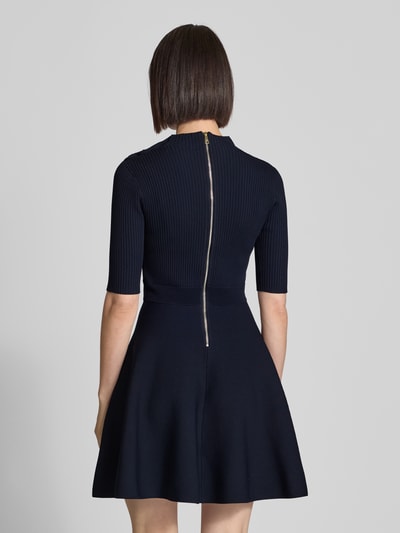 Ted Baker Gebreide jurk met sierknopen Marineblauw - 5