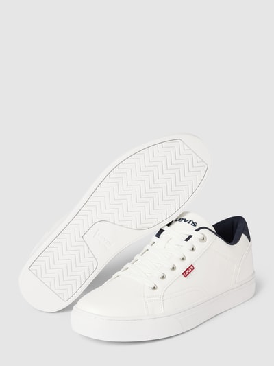 Levi’s® Acc. Sneaker mit Schnürverschluss Modell 'COURTRIGHT' Weiss 4