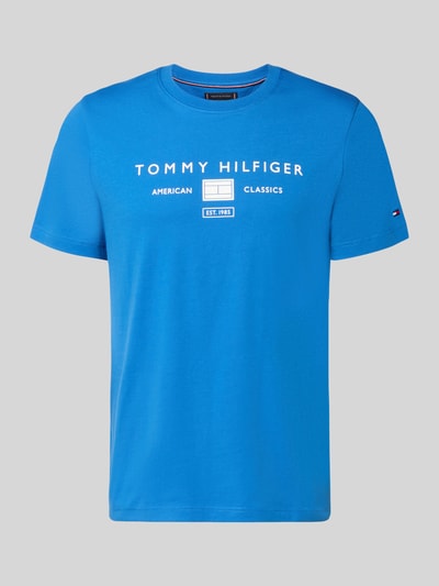 Tommy Hilfiger Regular Fit T-Shirt aus reiner Baumwolle Royal 2
