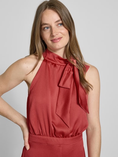 Swing Jumpsuit mit Stehkragen Altrosa 3