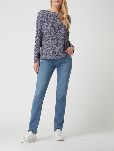 Angels Straight fit jeans met stretch, model 'Cici' Lichtblauw - 1