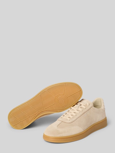 Gant Sneaker mit Label-Detail in metallic Modell 'Cuzmo' Beige 4