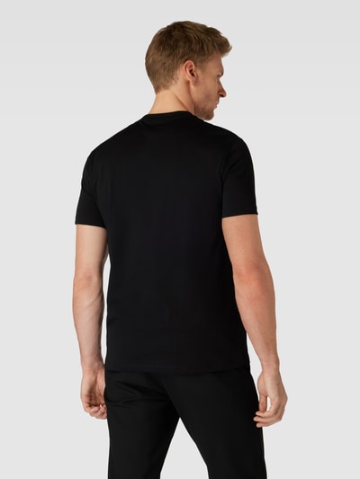 ARMANI EXCHANGE T-shirt met labelprint Zwart - 5