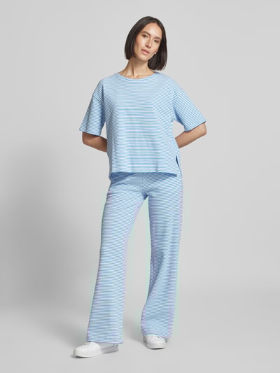 Smith and Soul Spodnie o rozkloszowanym kroju z wpuszczanymi kieszeniami Jasnoniebieski 1