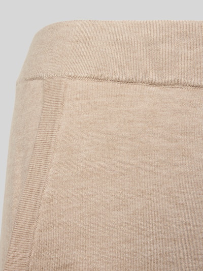 Produktfoto, Pyjama-Hose mit elastischem Bund von Christian Berg Woman aus Viskose-Mix in Beige, lockerer Schnitt, melierte Textur.