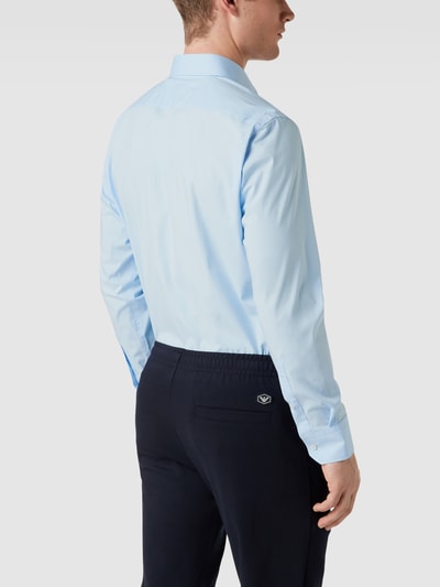 BOSS Regular Fit Business-Hemd mit Stretch-Anteil Hellblau 5