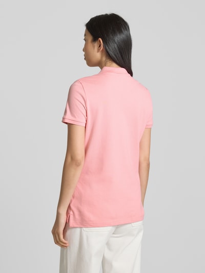 Christian Berg Woman Poloshirt mit kurzer Knopfleiste Pink 5