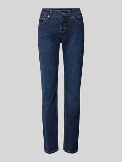 MAC Slim Fit Jeans mit Reißverschlusstasche Marine 2