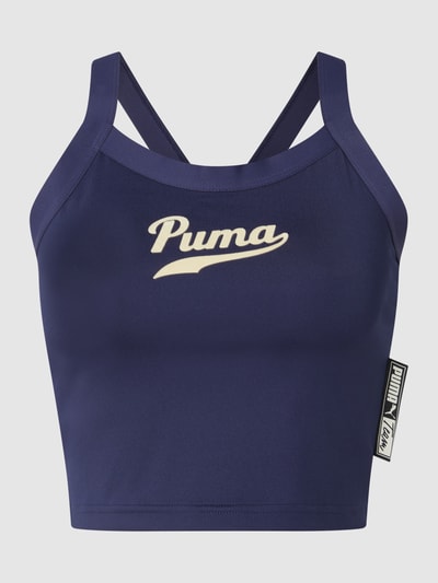 PUMA PERFORMANCE Crop Top mit Label-Applikation Offwhite 1