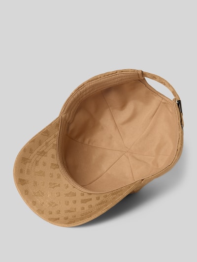 BOSS Baseballpet met structuurmotief Beige - 2
